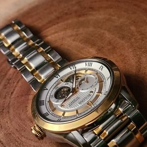 Bulova Automatic 21 jewels gold and silver watch